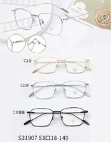 Оправа металлическая с линзами Blue Ray Cut MAMO S31907