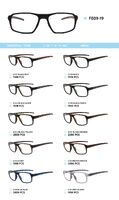 TR90 plastic eyeglasses frame for men FE09-19