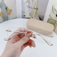 Оправа металлическая безободковая SANTA 01007