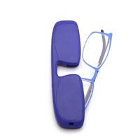 Plastic reading pince-nez glasses with case 6012-塑料, diopters from +1,00 to +4.00 RMC=62-64