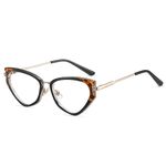 TR90 plastic frame or glasses with blue light protection, with spring hinges FA87280