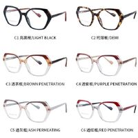 TR90 plastic frame or glasses with blue light protection, with spring hinges FA87193 