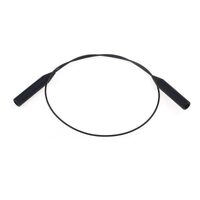 Black-colored metal non-slip chain, for glasses and masks GB025