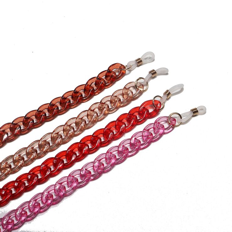 Acrylic eyeglass chain GB071