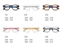 Plastic frames for glasses TR90+CA material (flex hinges) FOCUS FCS2096