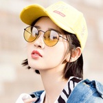 Color lenses polarized sunglasses for drivers 3447