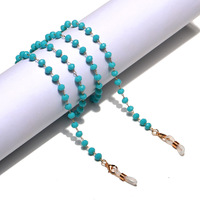 Glasses chain with hollow big hearts GL1196