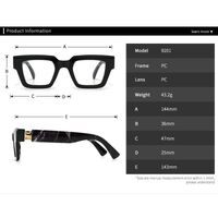 Plastic frame with anti-blue light protection lenses Elit 9201-EL-2