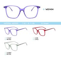Plastic acetate eyeglasses frame WD1494