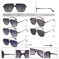 Polarized TR90 + metal sunglassess for men Romonis TR98017-R