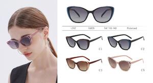 Polarized plastic sunglasses Leke LK16009