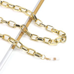 Стильная толстая цепочка для очков из ccb материала GB131