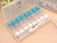 Набор для мягких контактных линз + 8 контейнеров для хранения RGP8个装