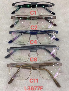 Metal frames for glasses L3677F