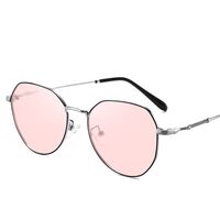 Очки металлические фотохромные с защитой от синего света 9639-GT