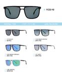 Plastic TR90 frame polarized sunglasses FC02-10