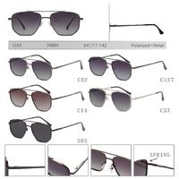 Polarized metal sunglasses for women Leke LK34064