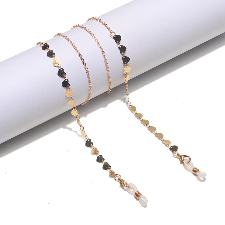 Стильная толстая цепочка для очков из ccb материала GL1334