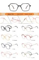 Plastic TR90 frame for women with spring hinges SY1027-DA