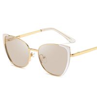 Очки металлические фотохромные с защитой от синего света 9738-GT