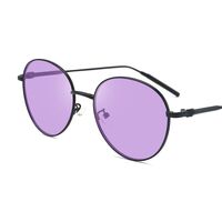 Очки металлические фотохромные с защитой от синего света 9628-2-GT