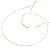 Металлическая нескользящая цепочка, cо звездами, для очков и масок GL093