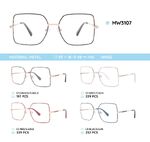 Metal women's frame for glasses MW3107