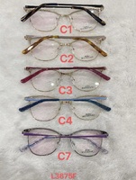 Metal frames for glasses L3675F