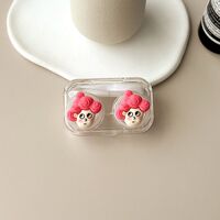 Mini soft contact lens kit retractable W806-04长发人头