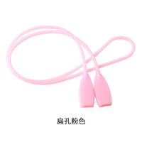 Шнурок-фиксатор для очков силиконовый 28 см, отверстие 3*6 мм