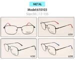 Metal eyeglasses frame for kids with spring hinges Nano Bimbo 610103 (item in stock)
