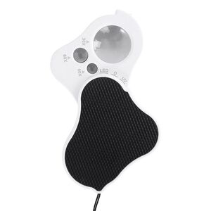 Лупа складная с универсальной подсветкой 3690-XX, размеры: ⌀25 мм, ⌀10 мм, ⌀8 мм, увеличение: 30X, 60Х, 90Х