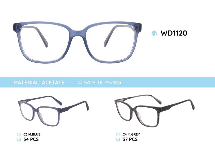 Plastic frames for glasses acetate material WD1120