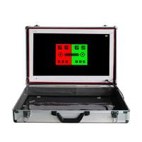 Portable auto chart projector 21.5'' with compartment for trial lens set
