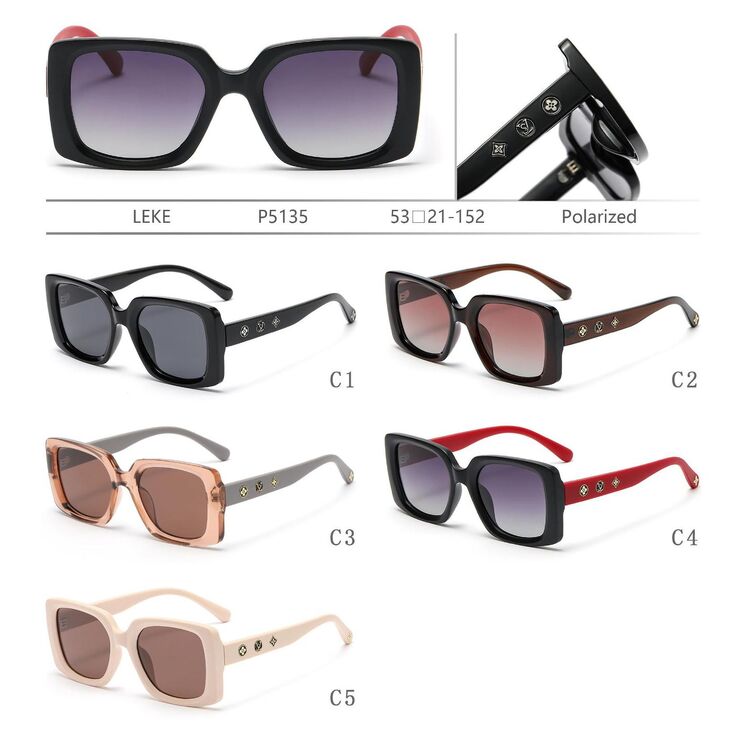 Polarized plastic sunglasses Leke P5135