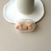 Мини-набор для мягких контактных линз PP-X56抱樱桃水果系