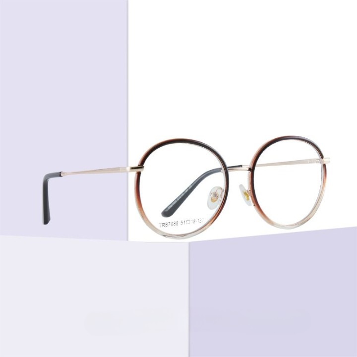 TR90 plastic frame or glasses with blue light protection, with spring hinges FA87088