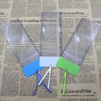 Лупа портативная карманная 2108A, размеры: 155*57 мм, увеличение: 3Х