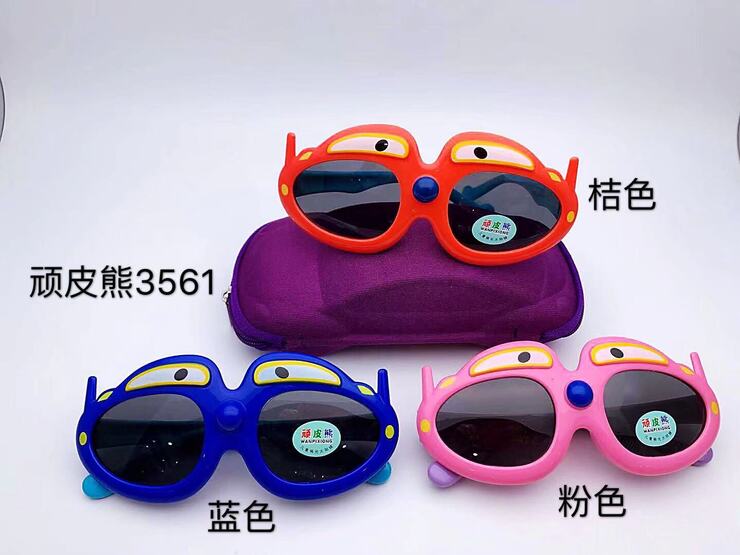 Детские поляризационные солнцезащитные очки Wanpixiong 项皮熊3561