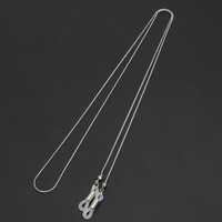 Metal thick glasses chain GL221