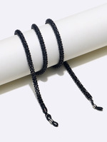 Gold corn form glasses chain GL898 black