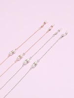 Модная цепочка для очков с разноцветными бусинами GM047