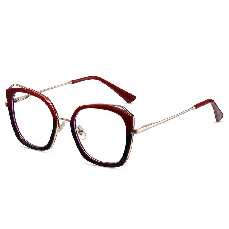 TR90 plastic frame or glasses with blue light protection, with spring hinges FA87264