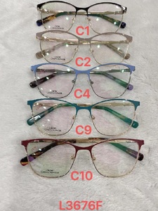 Metal frames for glasses L3676F