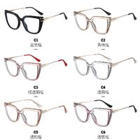 TR90 plastic frame or glasses with blue light protection, with spring hinges FA87314