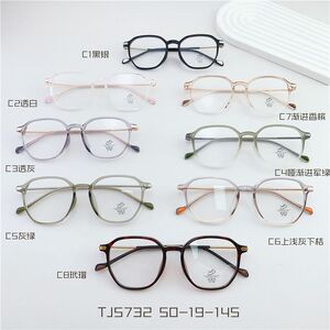 Hybrid metal + TR90 frame, with Blue Block coating SANTA TJ5732