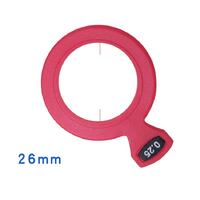 158 plastic rim ophthalmic trial lens set in aluminium box WZ-YG6