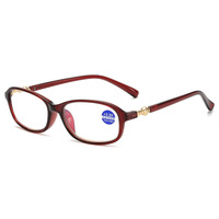 Очки пластиковые для чтения KY5018-B2-7 и защитой Blue ray cut, диоптрии от +1.00 до +4.00, РМЦ=62-64