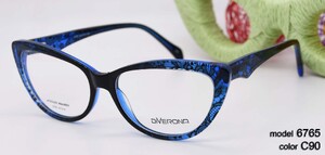 Plastic frames for glasses acetate material DIVERONA 6765