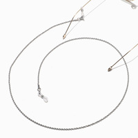 Цепочка для очков из нержавеющей стали серебристого цвета GS046